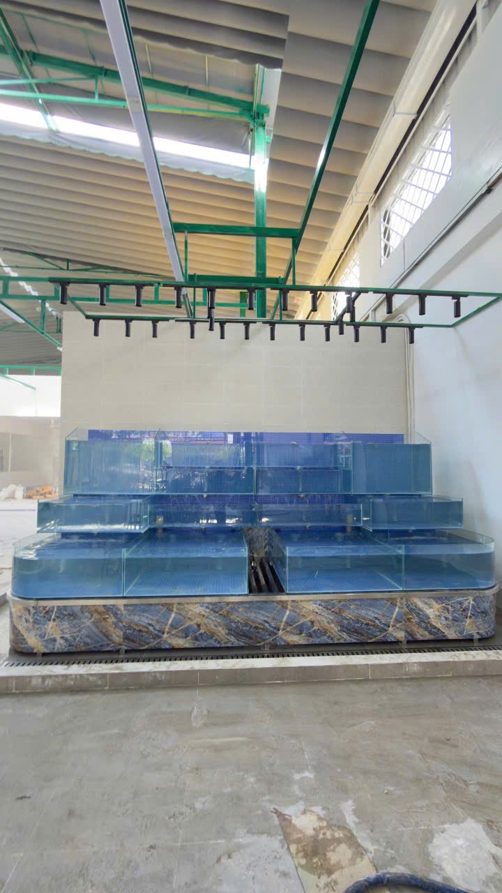 hồ hải sản thành công